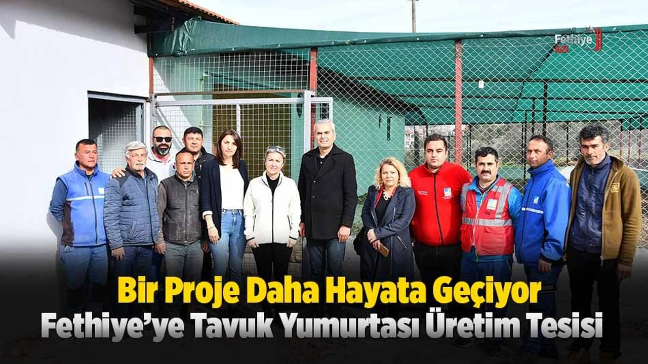 Tavuk Yumurtası Üretim Tesisinde Çalışmalar Sona Geldi