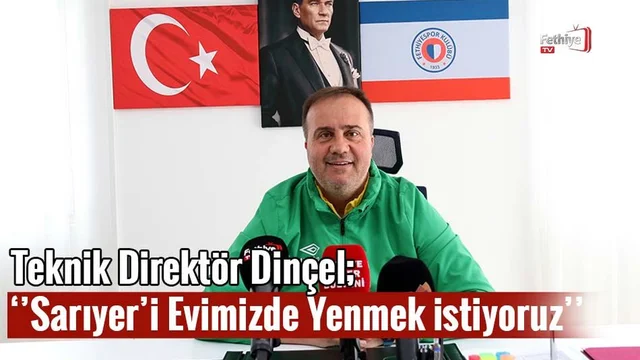 Teknik Direktör Selahaddin Dinçel, Açıklamalarda Bulundu