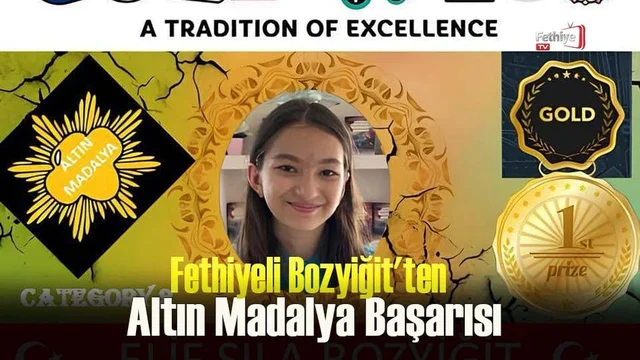 Fethiyeli Bozyiğit'ten Altın Madalya Başarısı