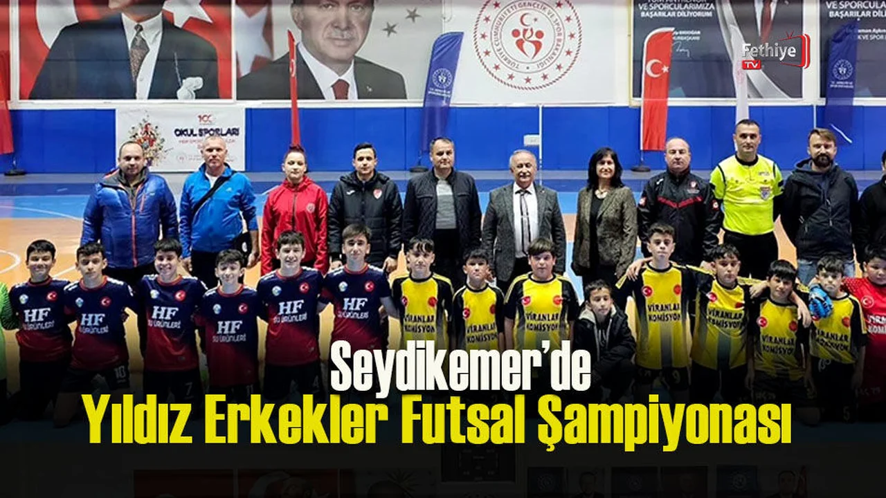 Seydikemer’de Futsal Şampiyonası