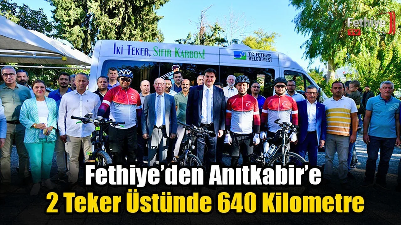 Fethiye’den Anıtkabir’e 2 Teker Üstünde 640 Kilometre