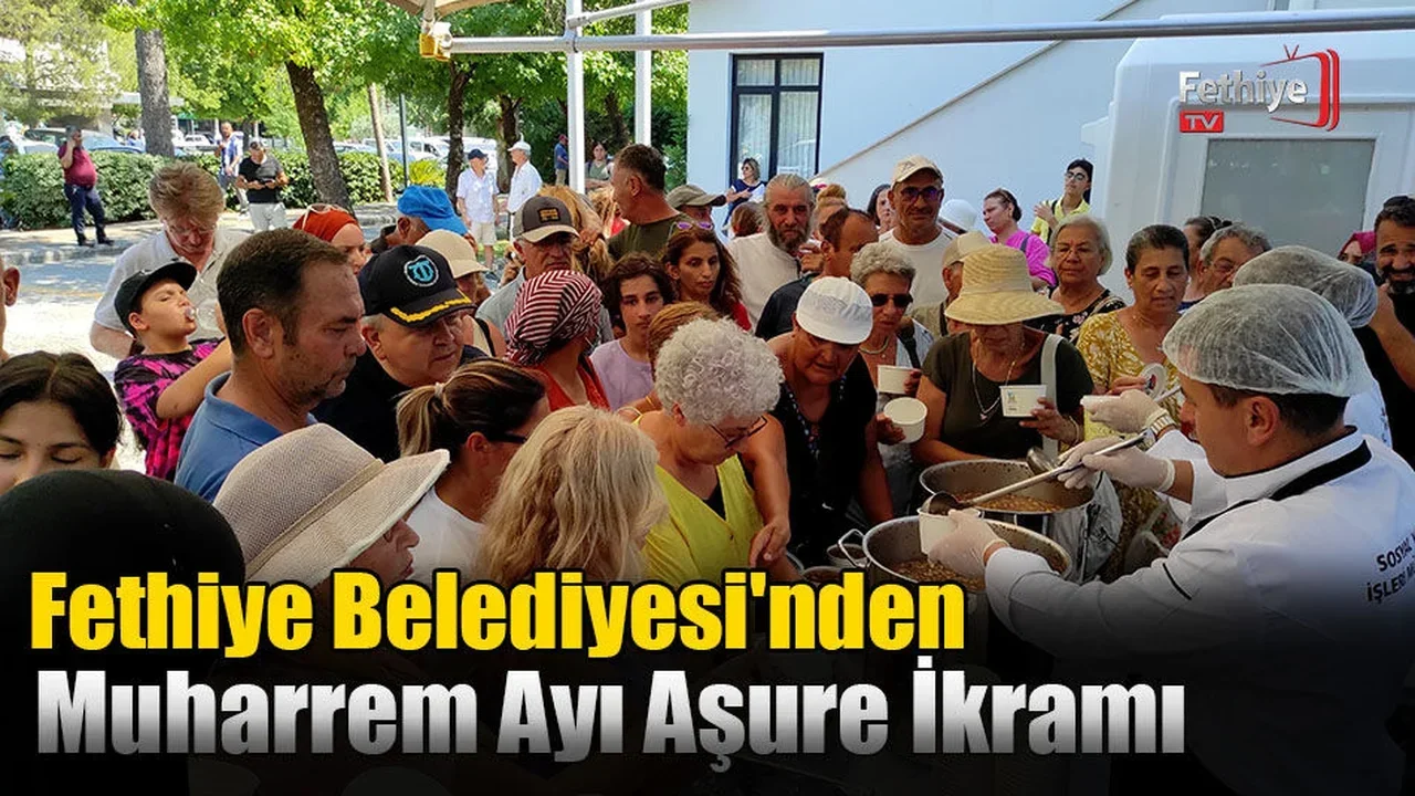 Fethiye Belediyesi'nden Muharrem Ayı Aşure İkramı