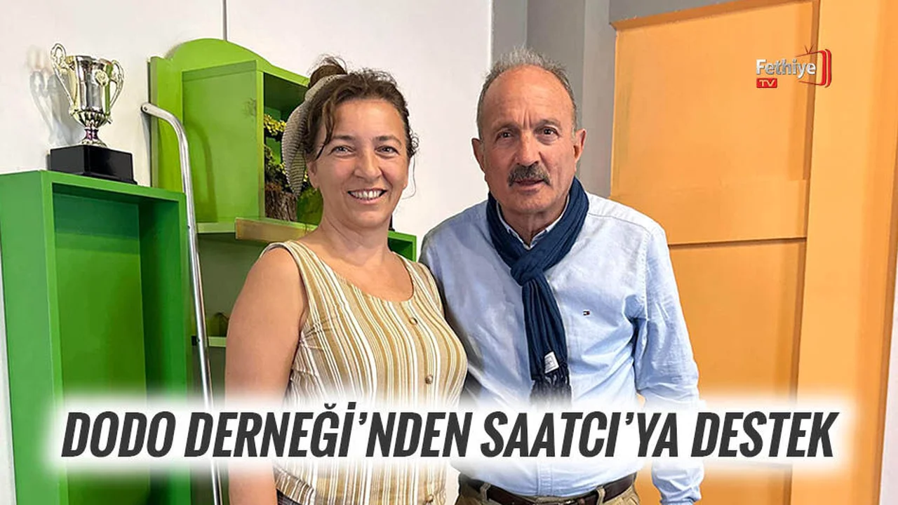 Dodo Derneği’nden Saatcı’ya Destek