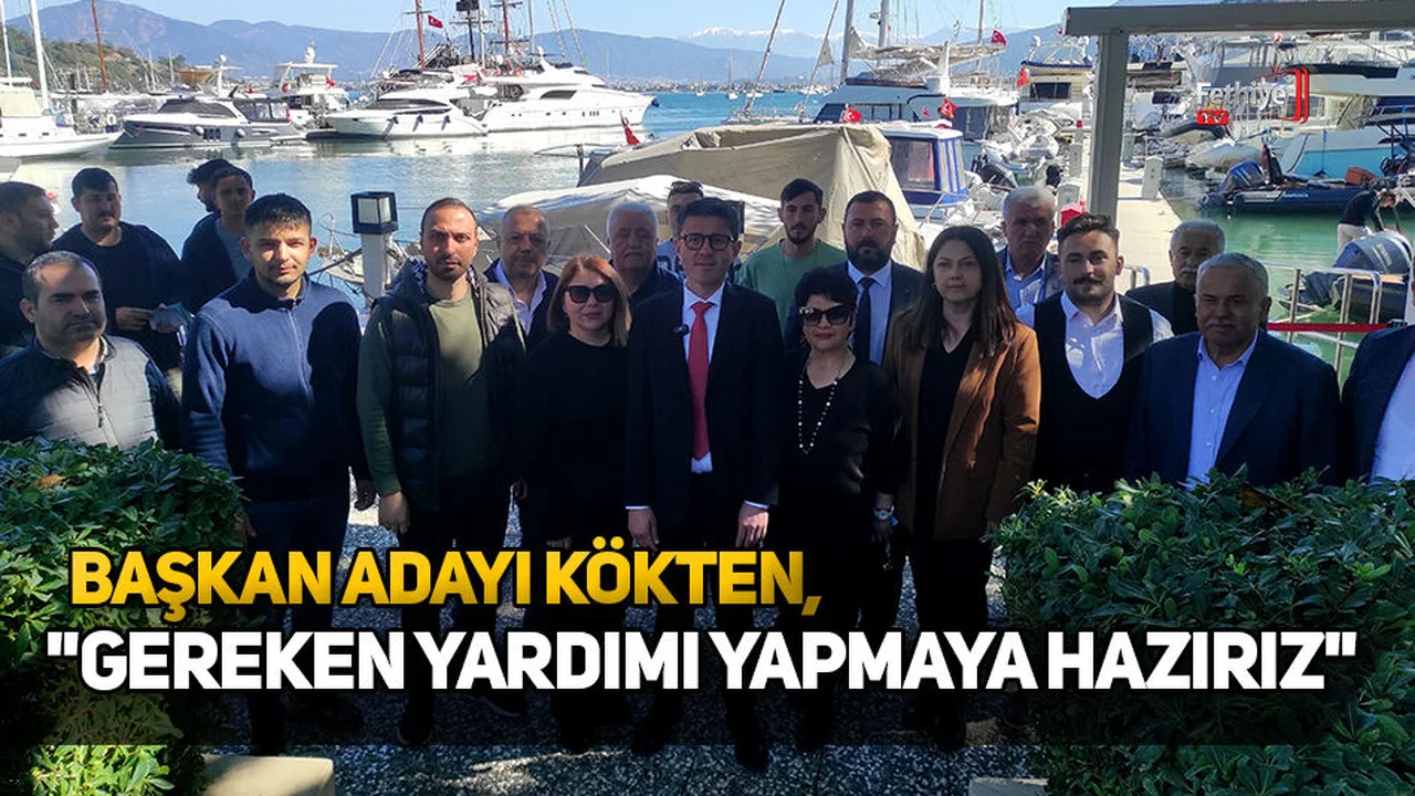 Başkan Adayı Kökten, "Gereken Yardımı Yapmaya Hazırız"
