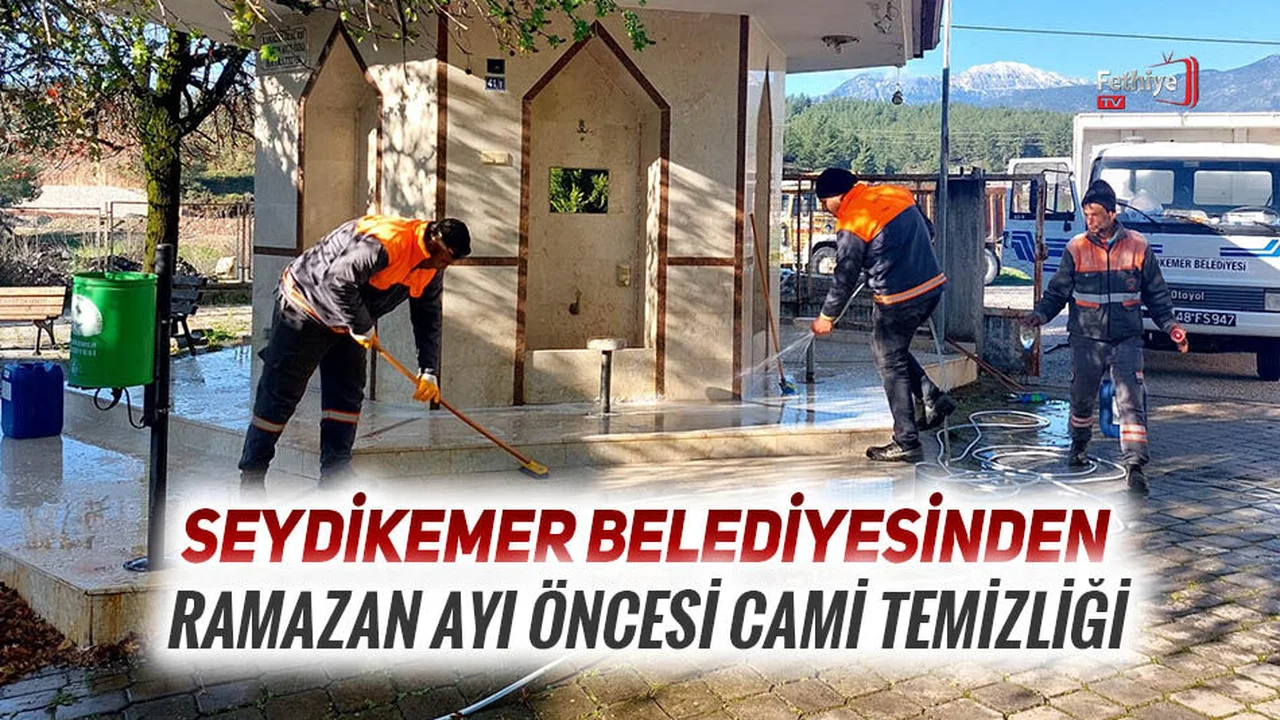 “Ramazan Ayı Öncesi Camilerimizde Temizlik Çalışması Yürütüyoruz”