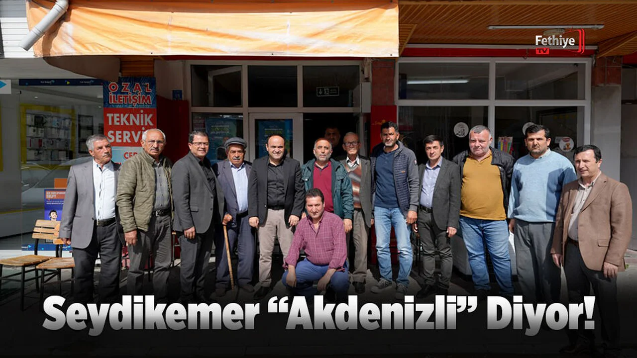 Başkan Akdenizli'ye Vatandaşlar Yoğun İlgi Gösteriyor