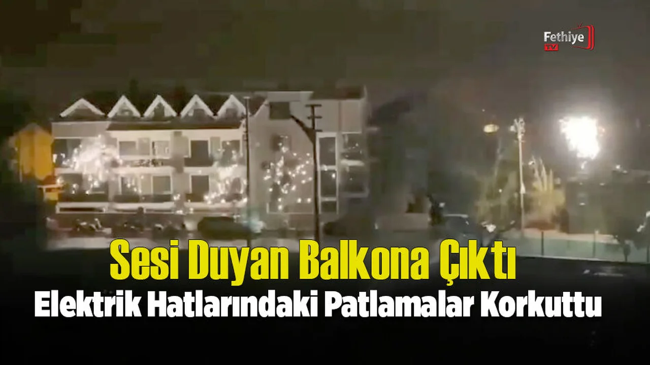 Sesi Duyan Balkona Çıktı