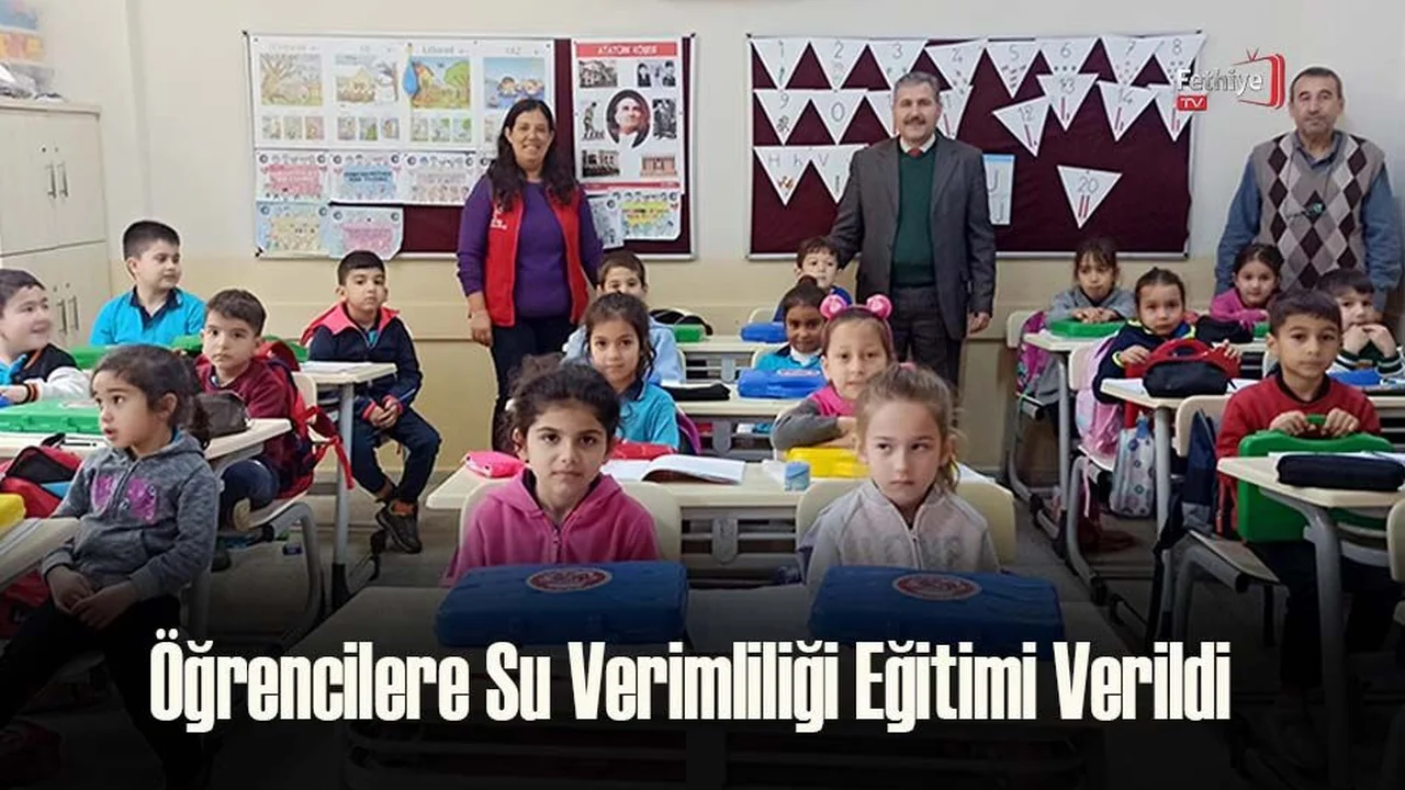 Öğrencilere Su Verimliliği Eğitimi Verildi