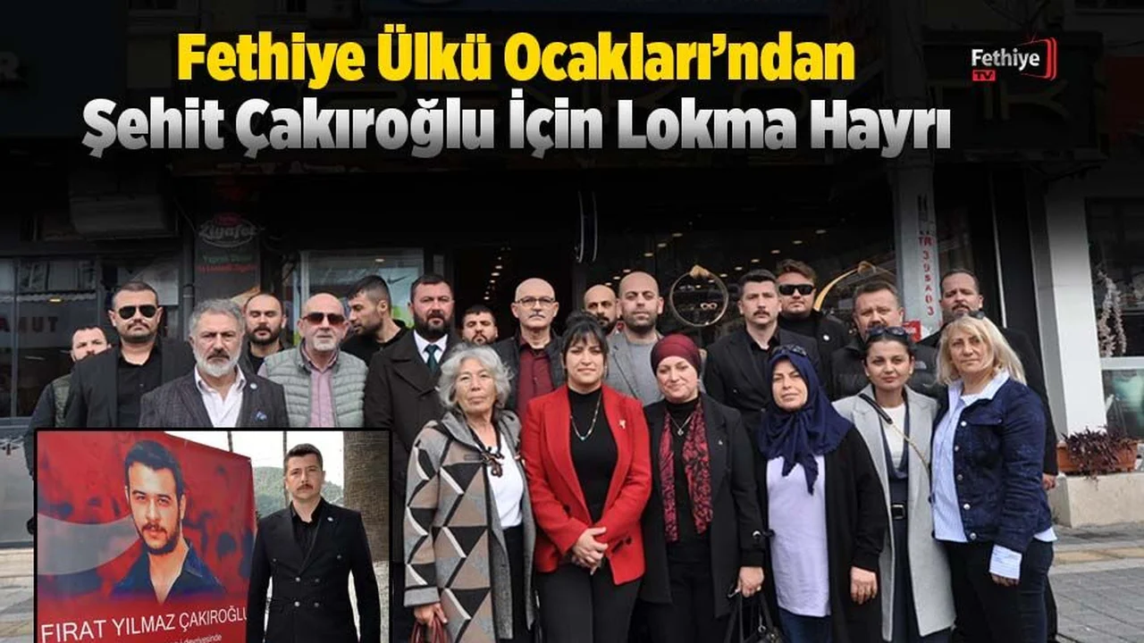 Ülkü Ocakları Şehit Çakıroğlu’nu Unutmadı