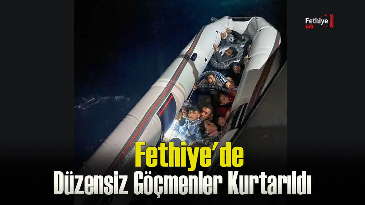 Düzensiz Göçmenlerin Yardımına Sahil Güvenlik Koştu