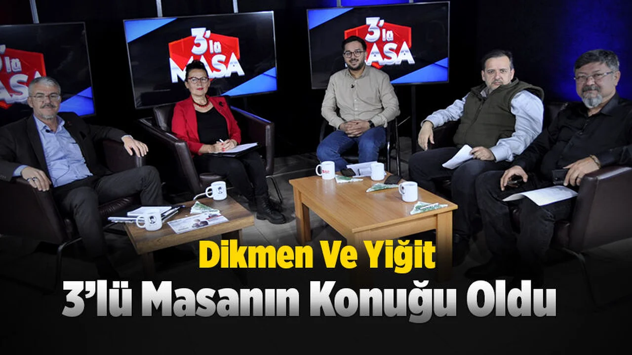 Dikmen Ve Yiğit, 3’lü Masanın Konuğu Oldu