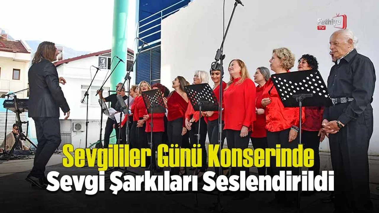 Sevgililer Günü Konserinde Sevgi Şarkıları Seslendirildi