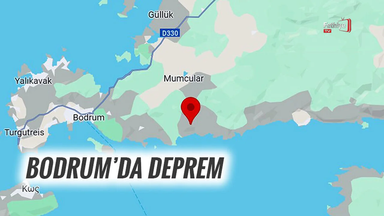 Bodrum'da Deprem