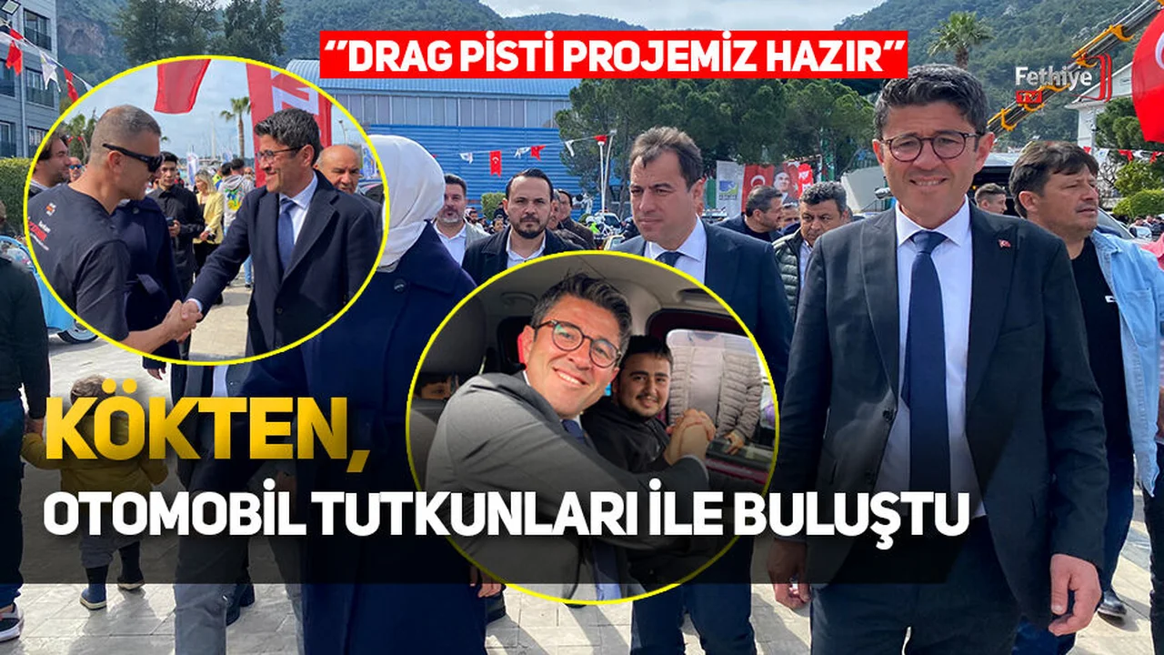 Başkan Adayı Kökten, Otomobil Tutkunları İle Buluştu