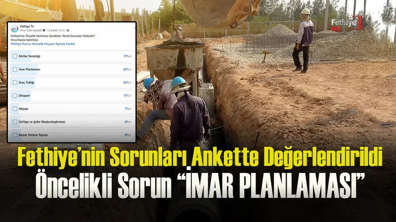 Fethiye’nin Sorunları Ankette Değerlendirildi