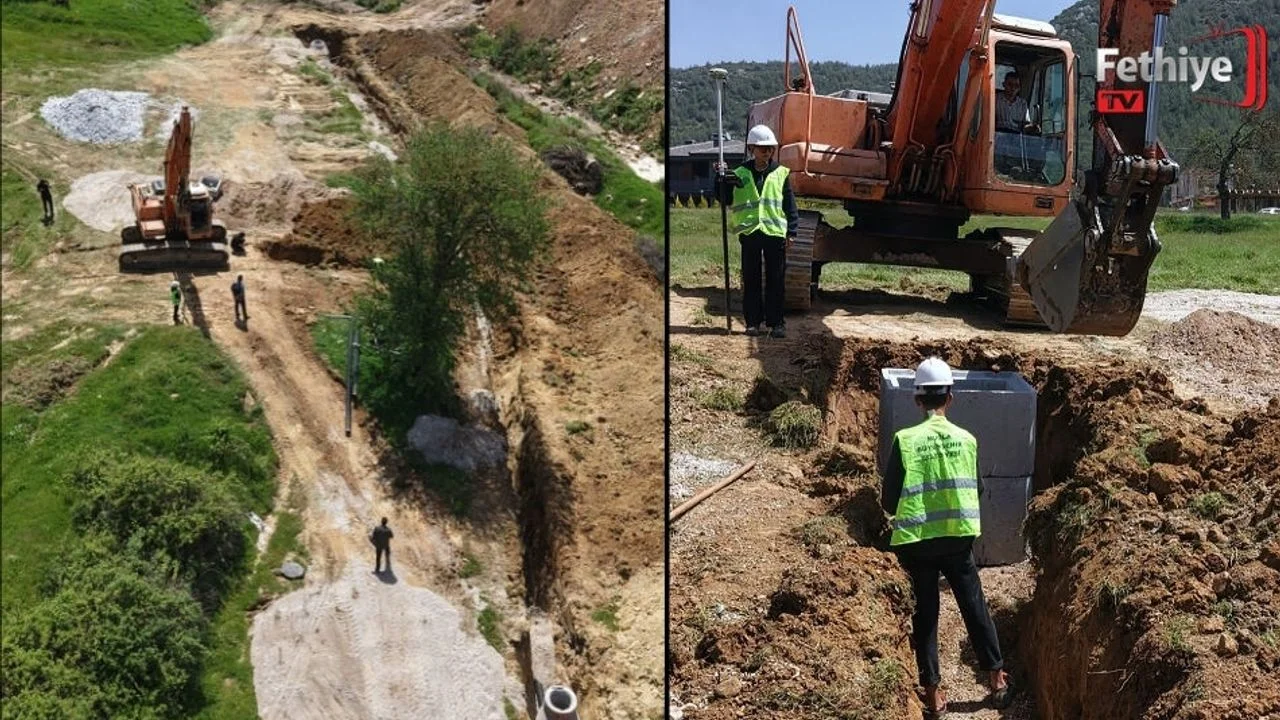 MUSKİ Menteşe İlçesinde Altyapı Çalışmalarını Sürdürüyor