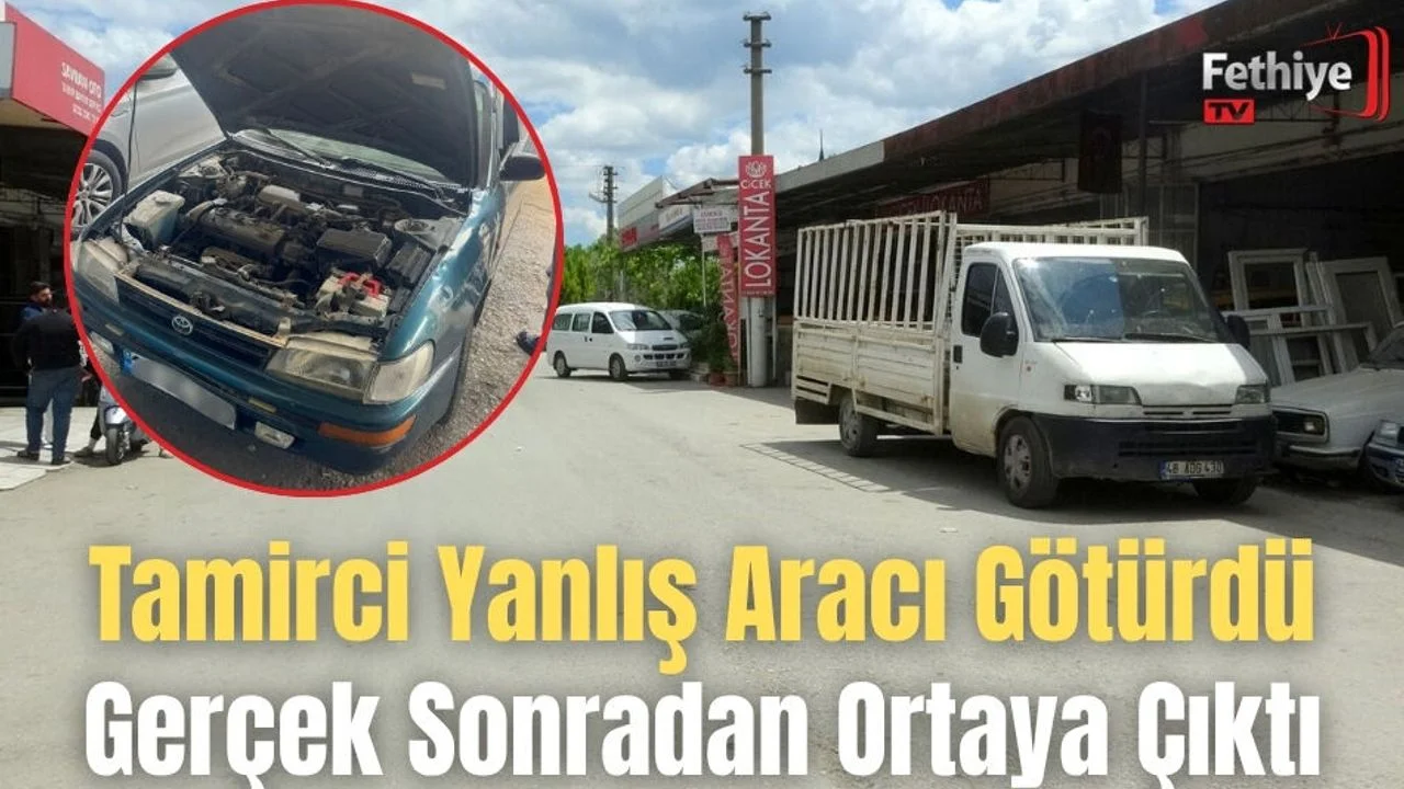 Tamirci Yanlış Aracı Götürdü, Gerçek Sonradan Ortaya Çıktı