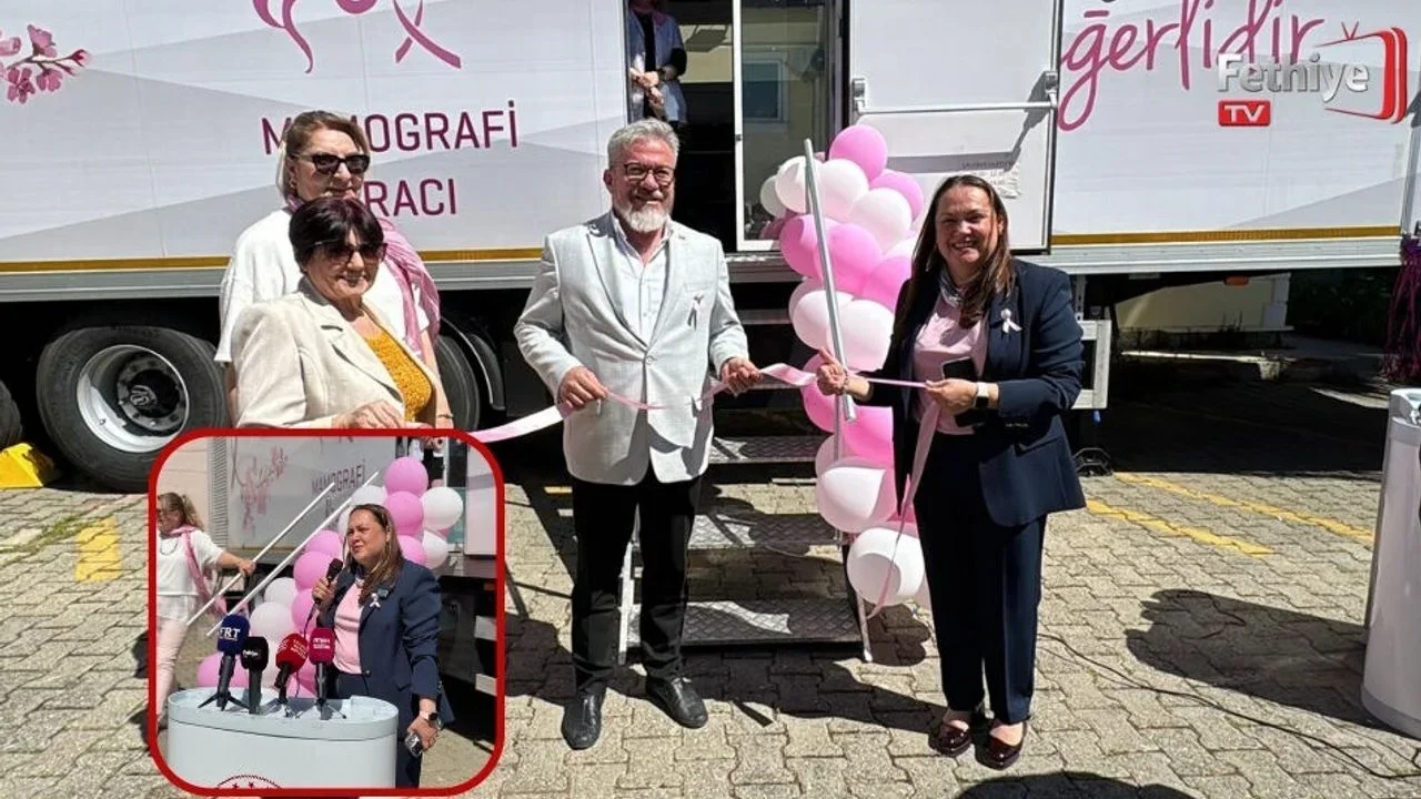 Fethiye’de Mobil Kanser Tarama Aracı Hizmete Başladı
