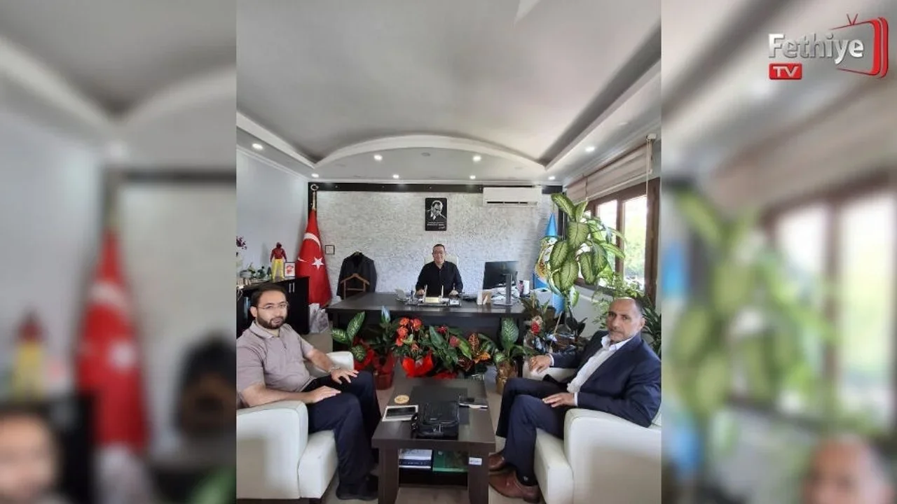 Seydikemer Müftülüğünden Orman İşletme Müdürü Kurşunluoğlu’na Hayırlı Olsun Ziyareti