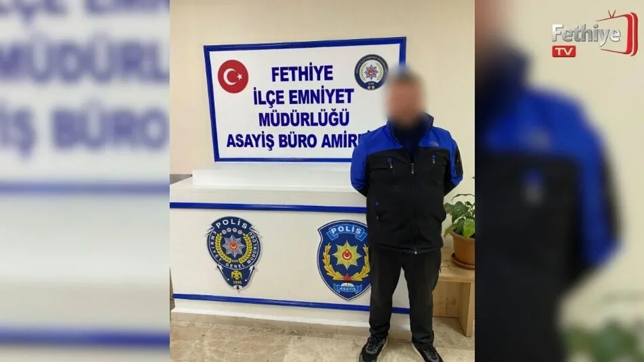 Fethiye’de 9 Yıl Hapis Cezası Bulunan Şahıs Yakalandı