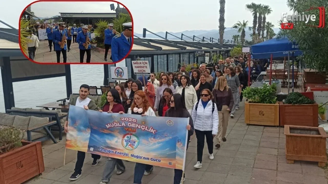 Fethiye’de Sağlıkta Farkındalık İçin Yürüdüler
