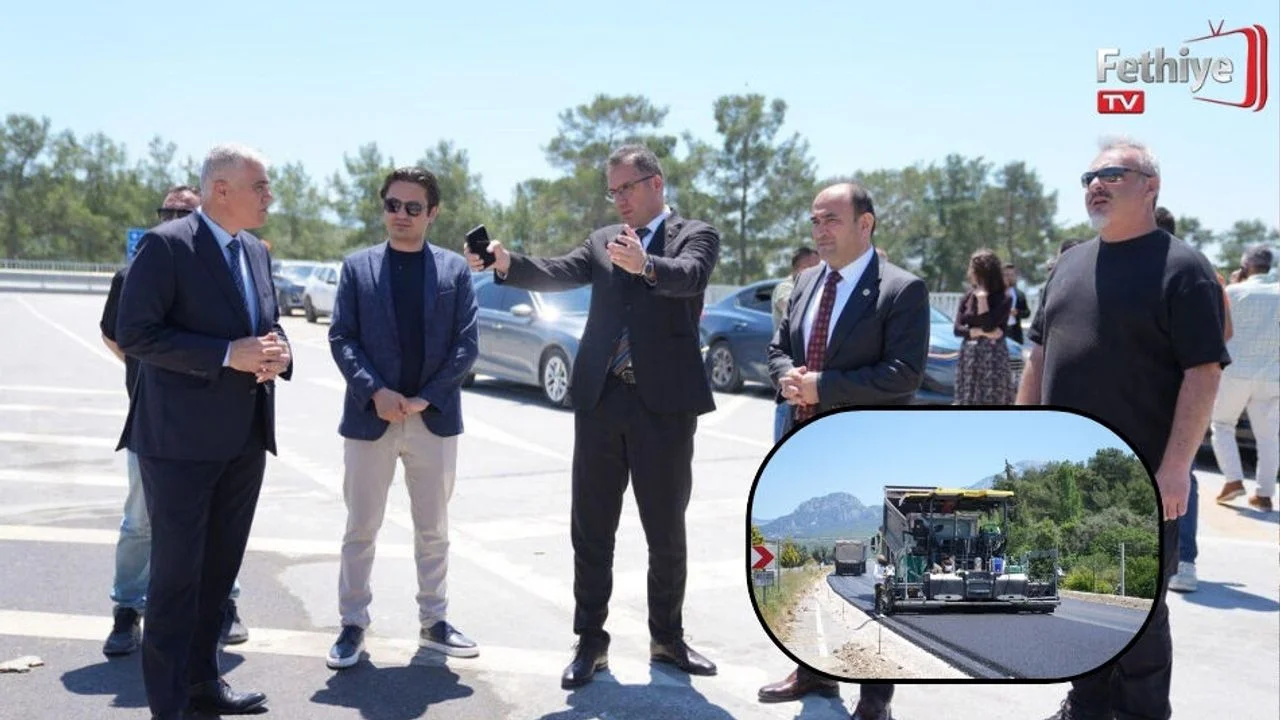 Seydikemer’de Karayolu Yatırımları Yerinde İncelendi
