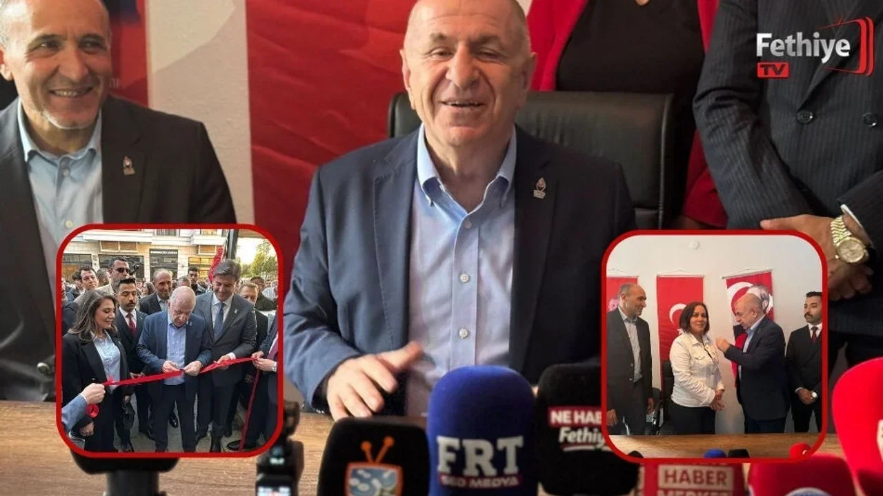 Ümit Özdağ, Fethiye’de İlçe Başkanlığı Açılışına Katıldı