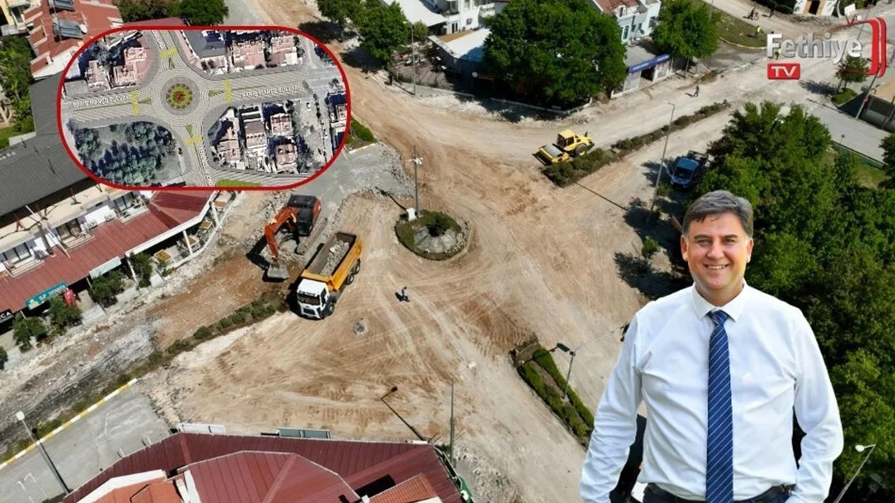 Fethiye’de Yeni Kavşak Düzenlemesi