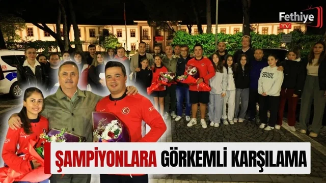 Şampiyonlara Görkemli Karşılama