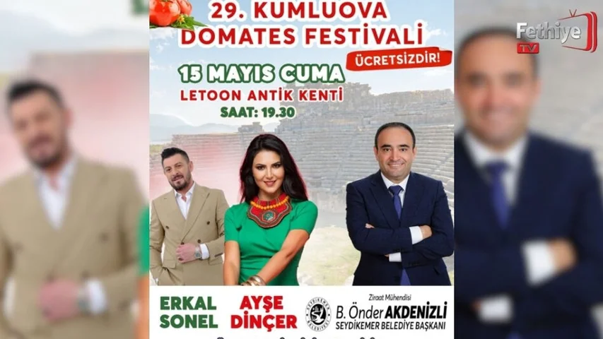 29. Kumluova Domates Festivali Letoon’da Coşkuyla Kutlanacak