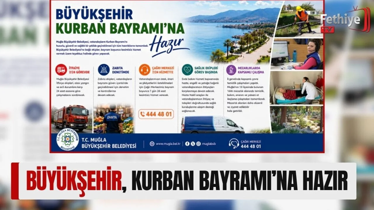 Büyükşehir, Kurban Bayramı’na Hazır