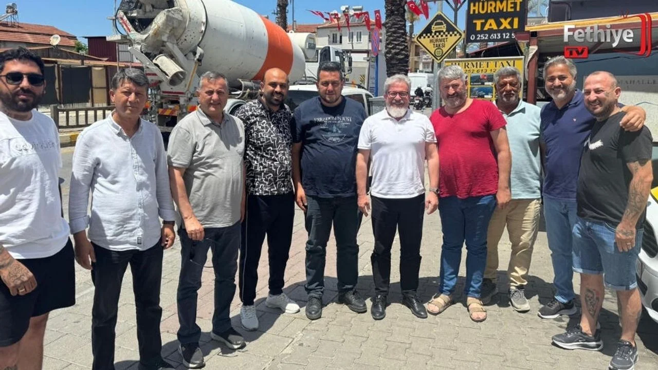 AK Parti Fethiye İlçe Başkanı Sarıhan’dan Saha Ziyareti