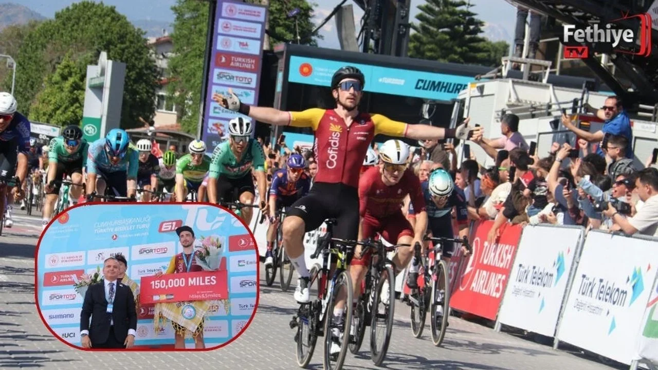 Pedallar Fethiye’de Durdu: 4. Etabın Galibi Aniolkowski