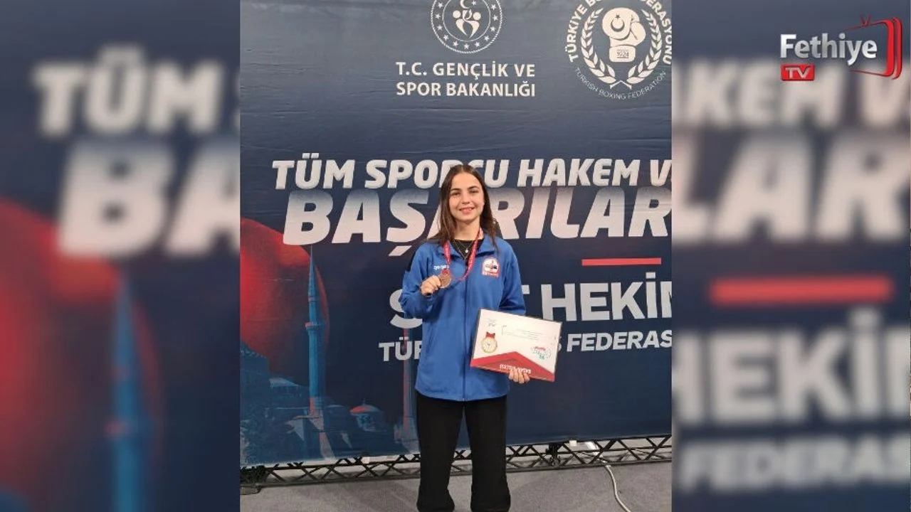 Fethiyeli Sporcu Zülal Okşaş Türkiye 3.’Sü Oldu