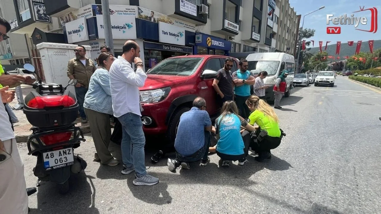 Menteşe’de Trafik Kazası: 1 Yaralı
