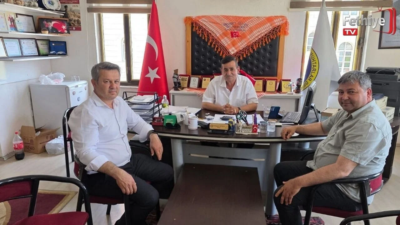 CHP Seydikemer’den Muhtarlar Derneği’ne Ziyaret