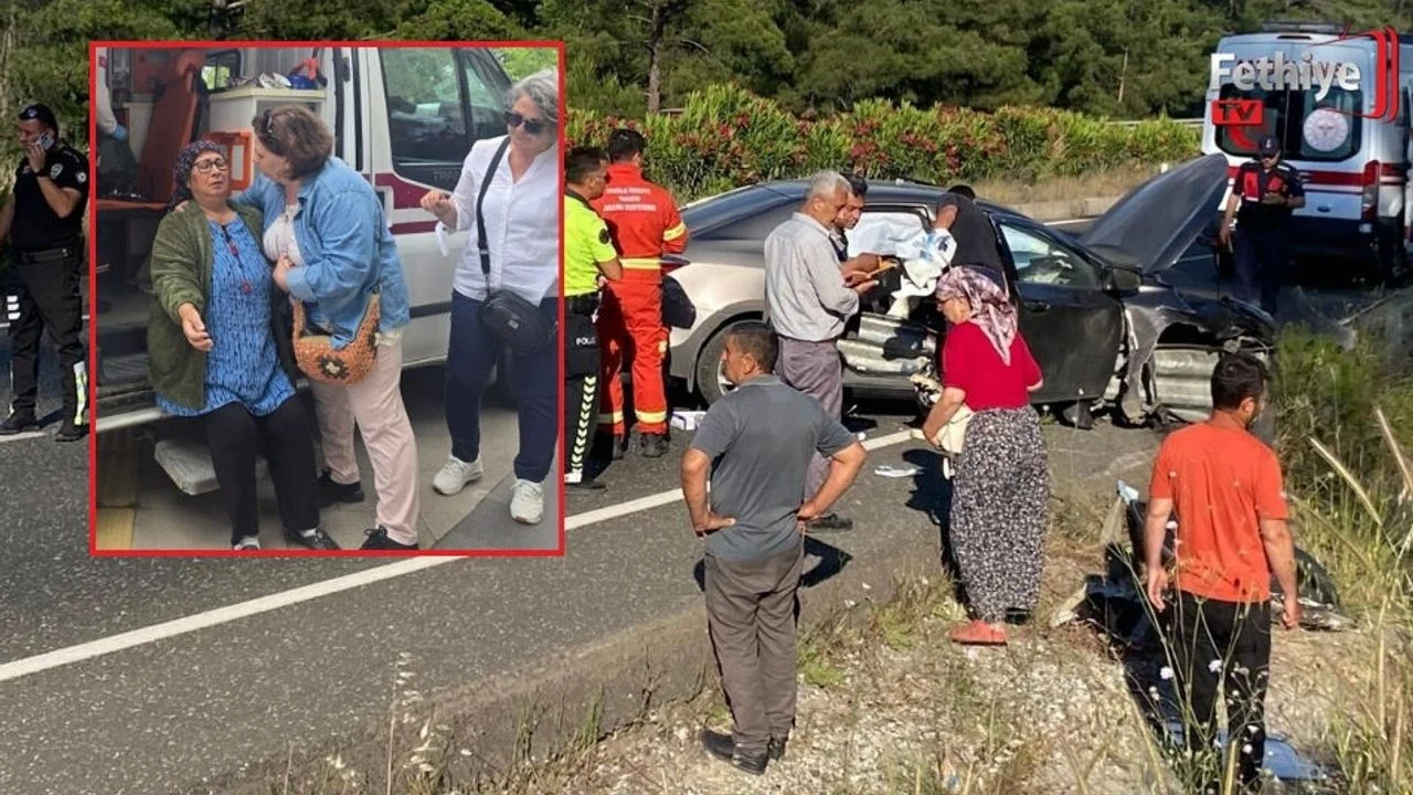 Hastane Dönüşü Kaza; 3 Yaralı