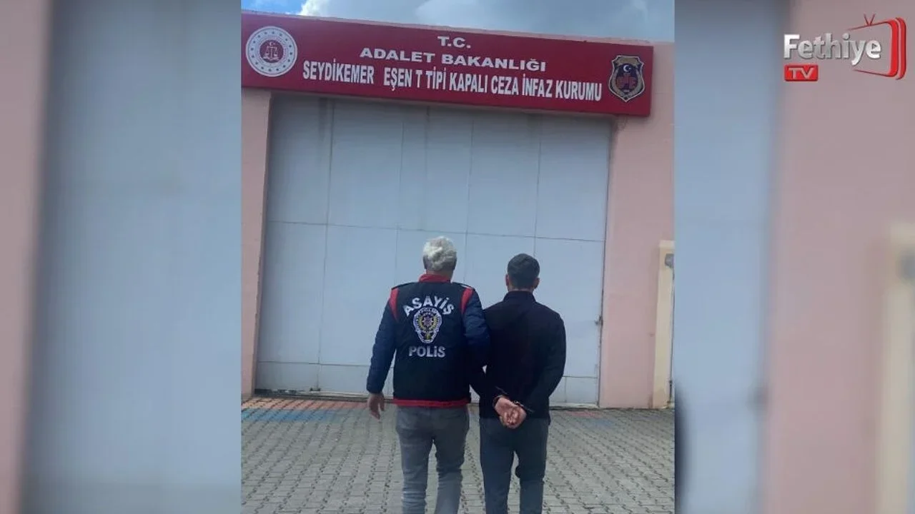 Fethiye’de 8 Ayrı Suçtan Aranan Şahıs Tutuklandı