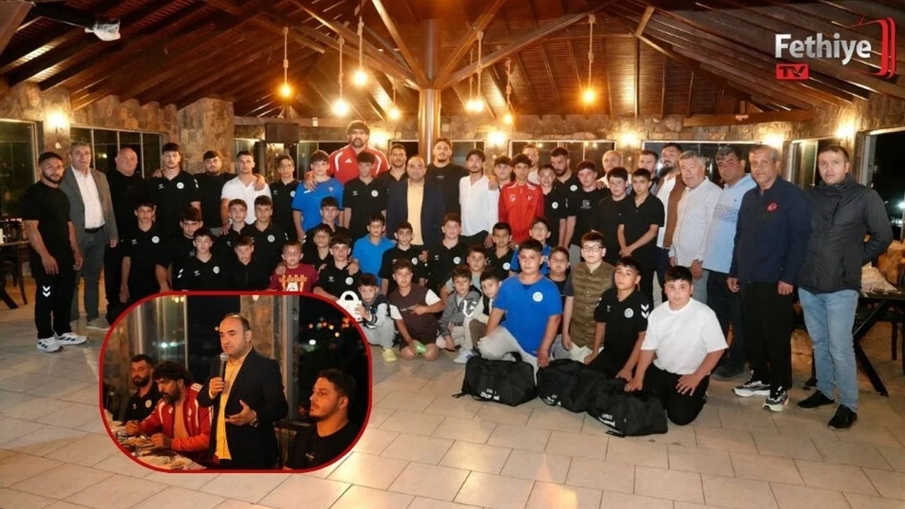 Başkan Akdenizli, Güreşçilerle Bir Araya Geldi