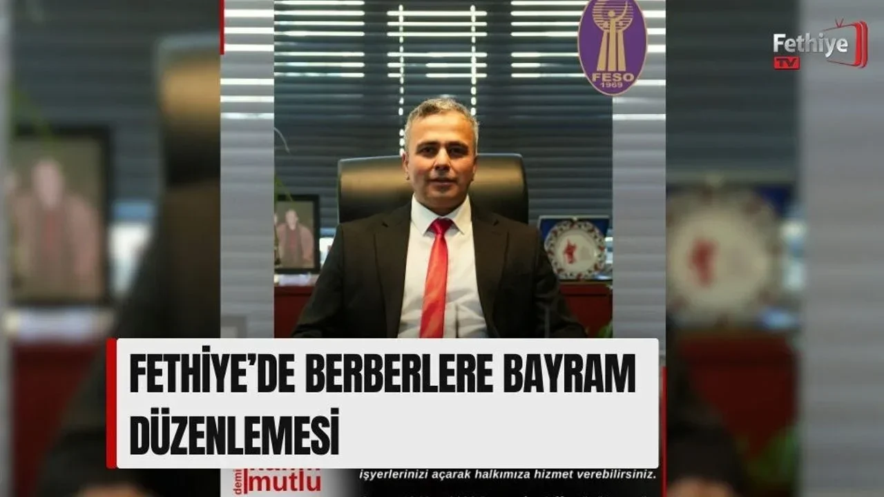 Fethiye’de Berberlere Bayram Düzenlemesi
