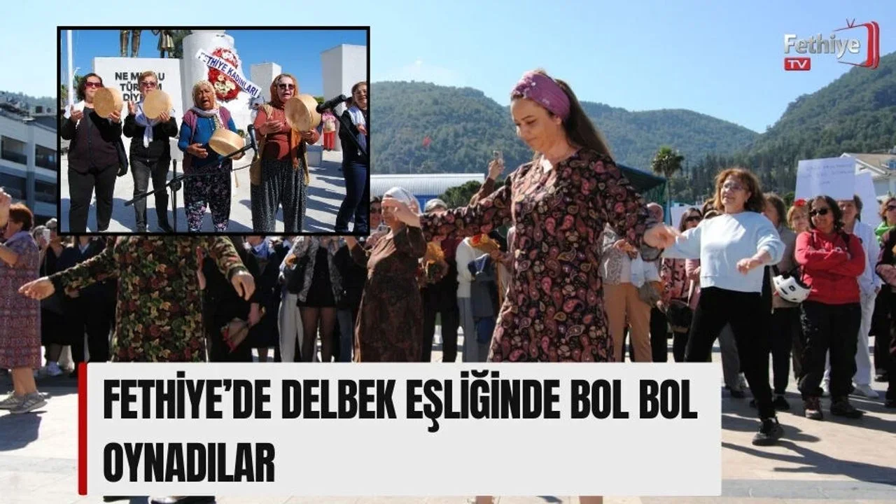 Fethiye’de Delbek Eşliğinde Bol Bol Oynadılar