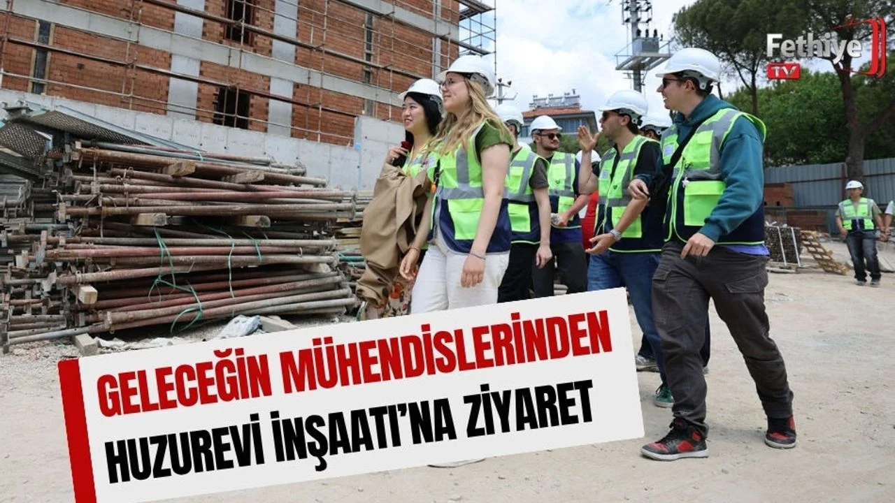 Geleceğin Mühendislerinden Abide Hasan Nuri Öncüer Huzurevi İnşaatı’na Ziyaret