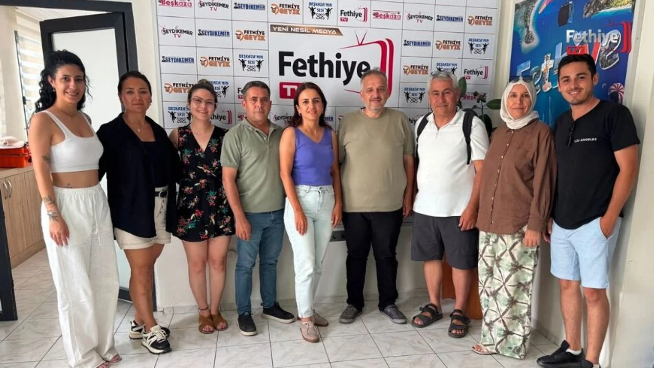 Fethiye Haber Bülteni’nden Fethiye TV’ye Hayırlı Olsun Ziyareti