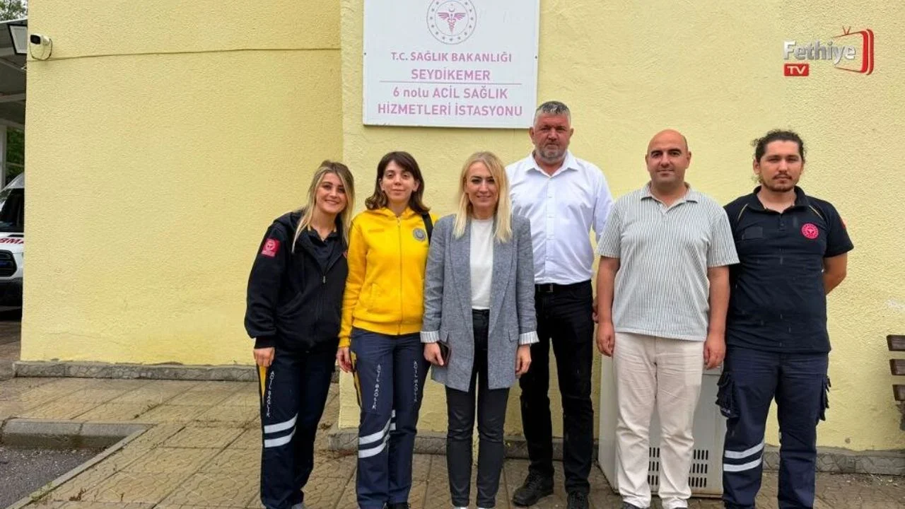 İl Sağlık Müdürü Akça’dan Seydikemer’de Sağlık Tesislerinde İnceleme