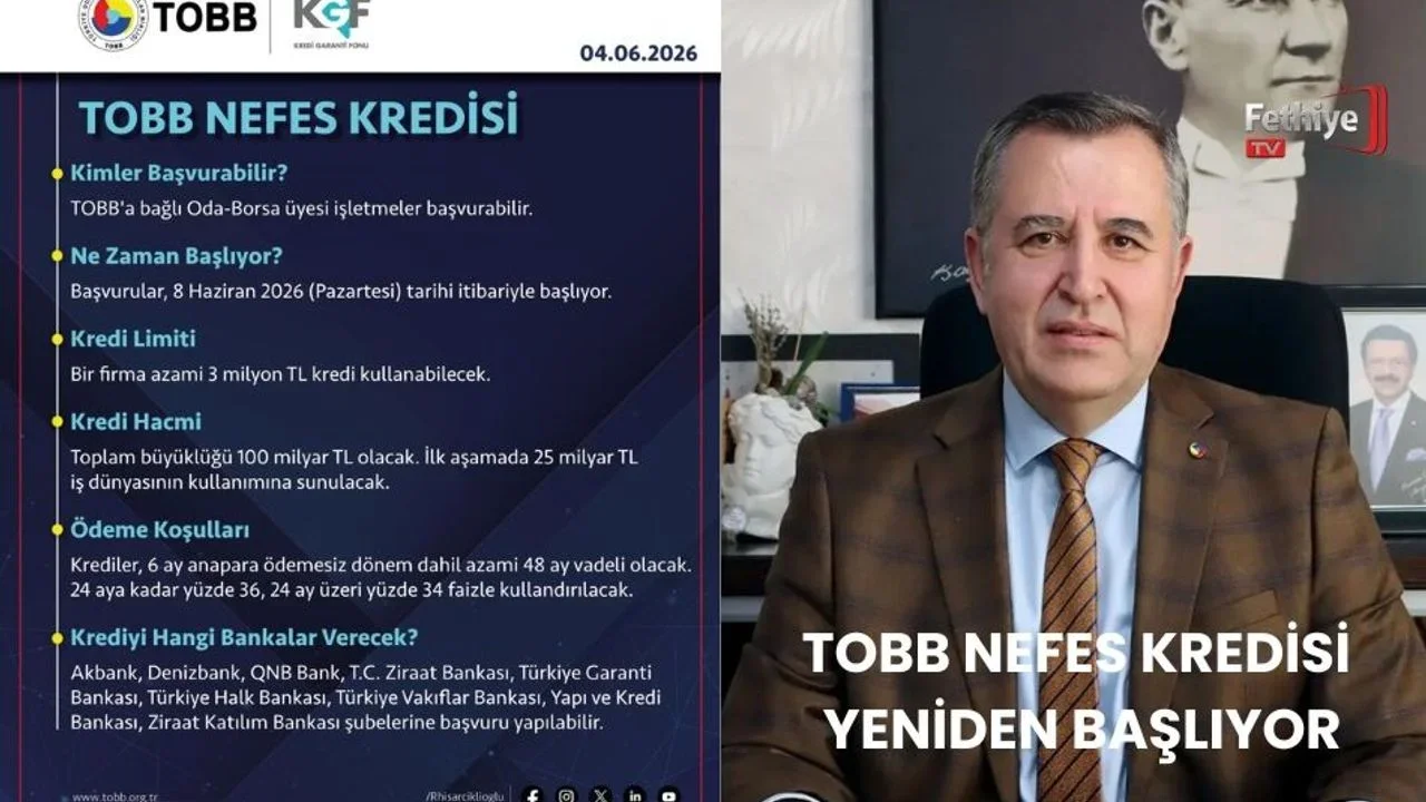 TOBB Nefes Kredisi Yeniden Başlıyor