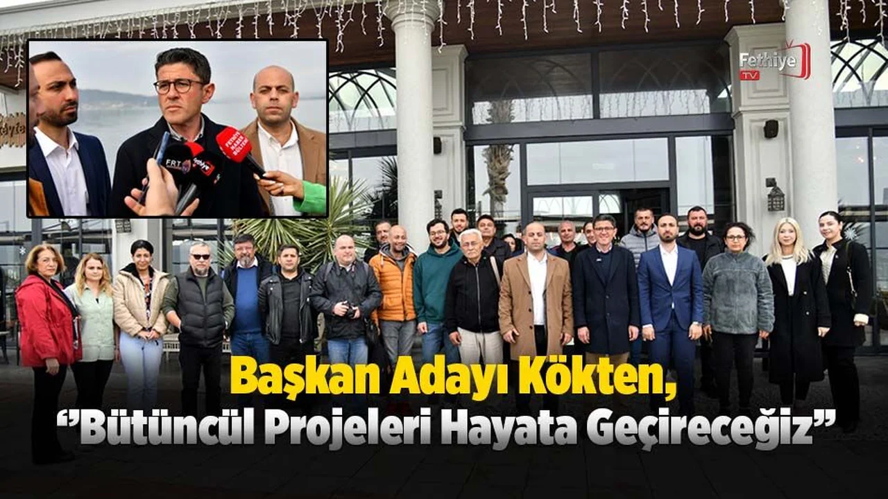 Başkan Adayı Kökten, Basın Mensupları İle Buluştu