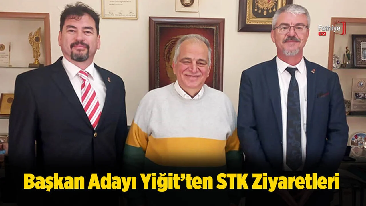 Başkan Adayı Yiğit’ten STK Ziyaretleri