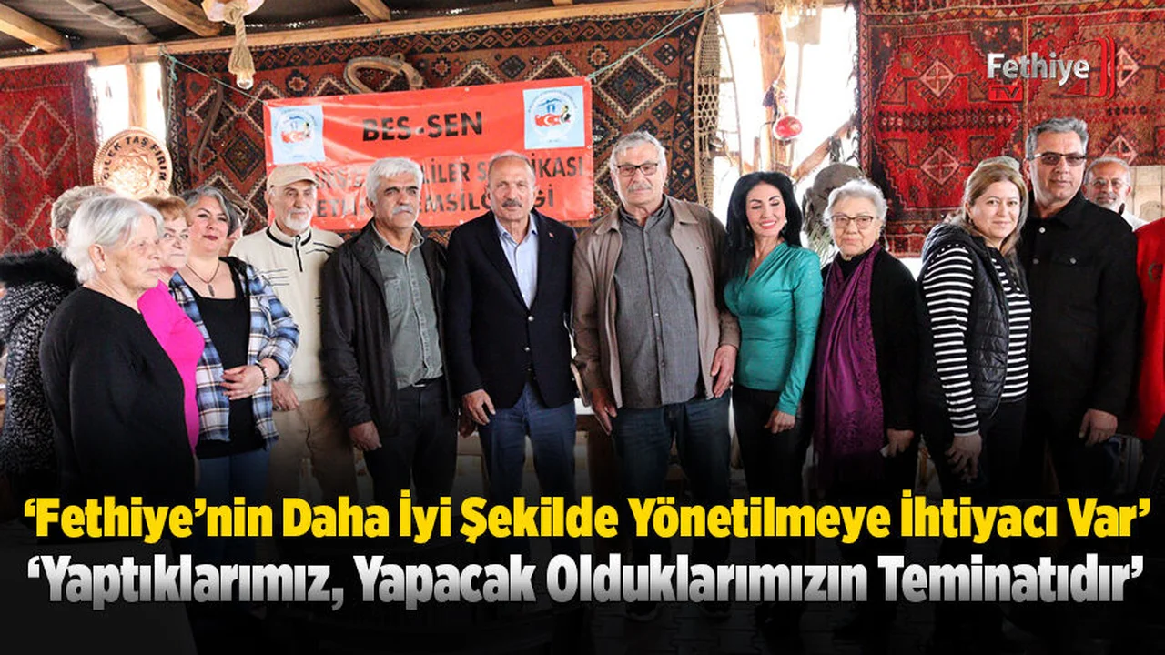 Saatcı, ‘Fethiye Halkına Hizmet Etmeye Talip Olduk’