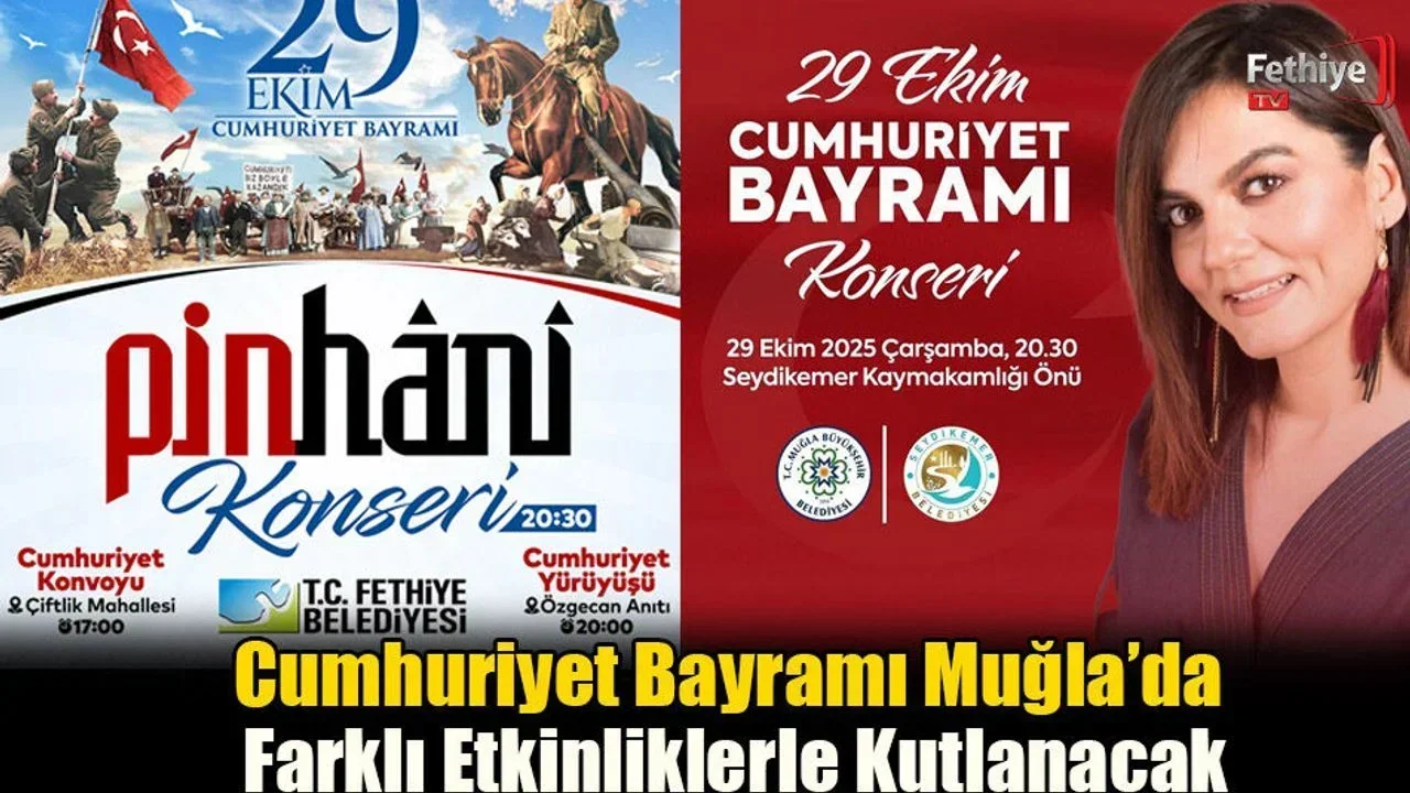 Cumhuriyet Bayramı Muğla’da Farklı Etkinliklerle Kutlanacak