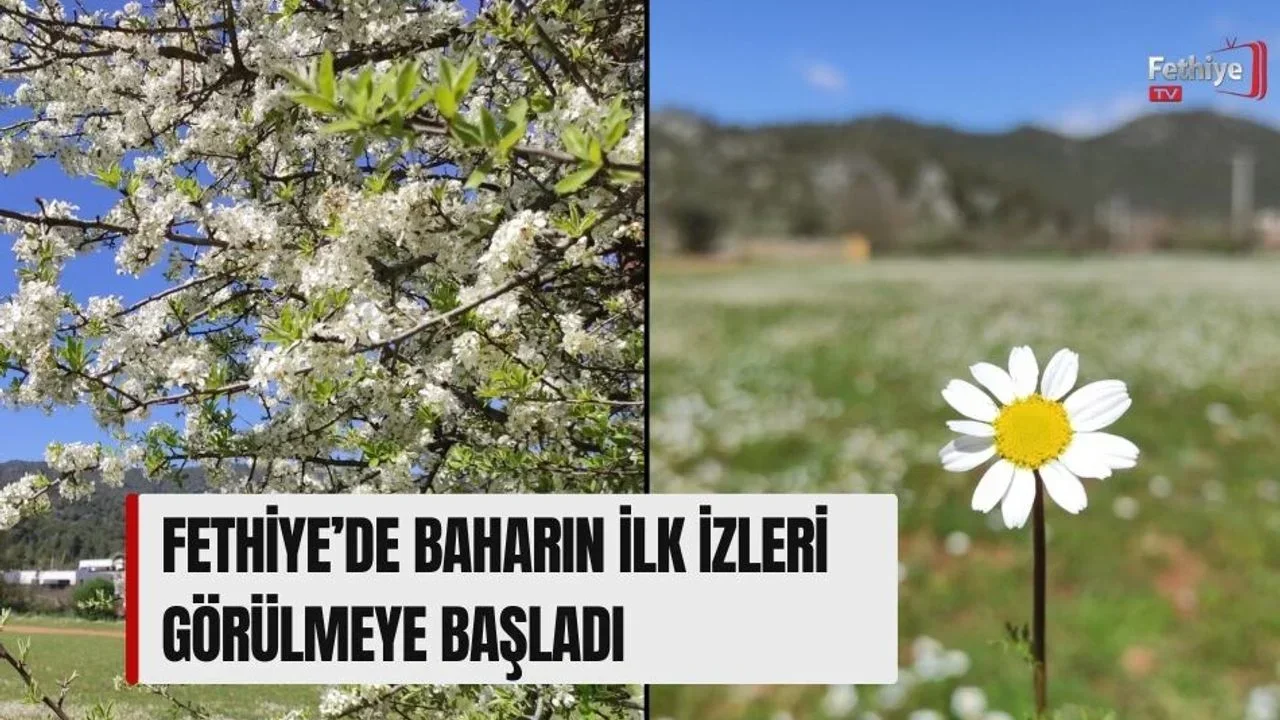 Fethiye’de Baharın İlk İzleri Görülmeye Başladı